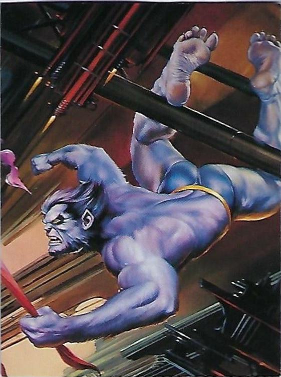 Beast #I-12 1995 Fleer DC vs Marvel Impact