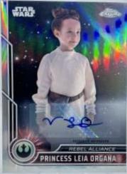 Princess Leia Organa [Refractor] #17 Star Wars 2023 Topps Chrome