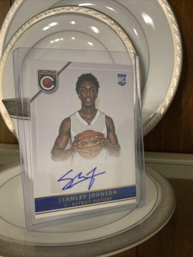 Stanley Johnson #SJ Basketball Cards 2015 Panini Complete Autographs