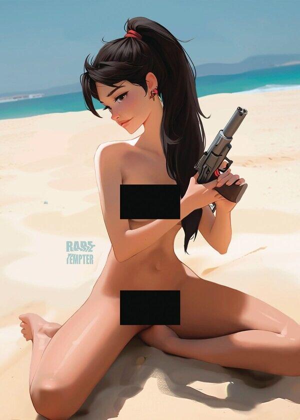 Gun Honey: Collision Course [RareTempter Nude] #4 (2024) Comic Books Gun Honey: Collision Course