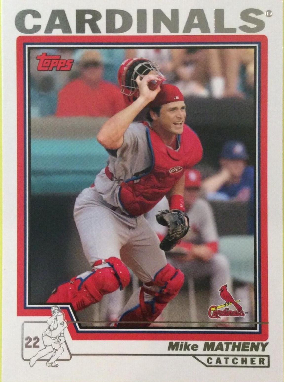 Mike Matheny #6 Baseball Cards 2004 Topps