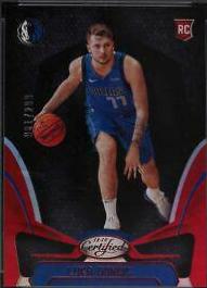 Luka Doncic [Red] #153 Basketball Cards 2018 Panini Certified