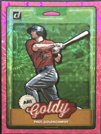 Paul Goldschmidt [Pink Firework] #N2 Baseball Cards 2019 Panini Donruss Nicknames