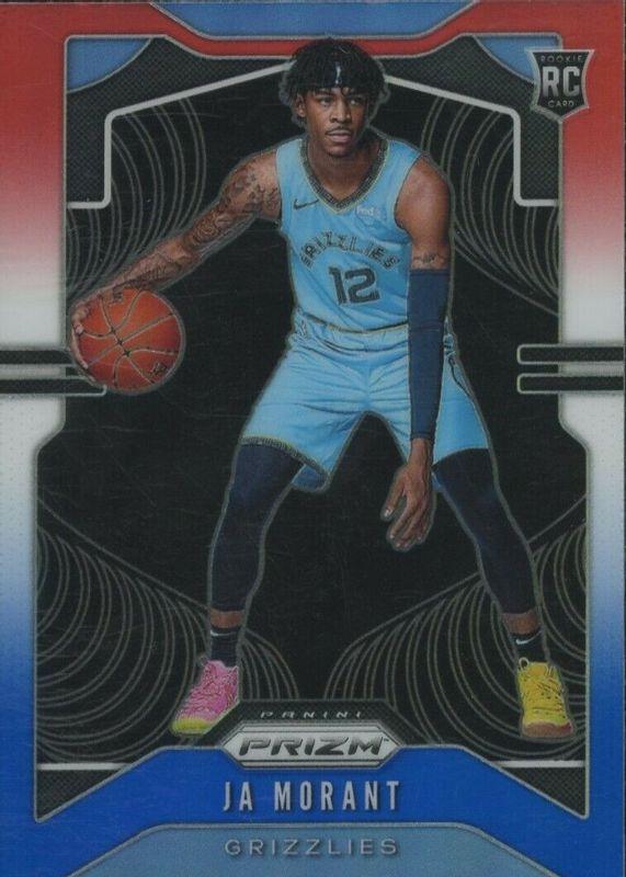 Ja Morant online red white blue prizm rookie