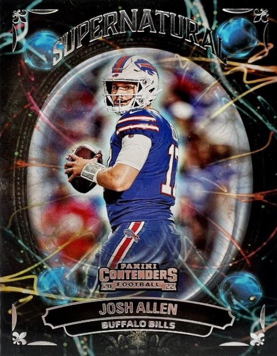 2021 Panini Contenders Supernatural #SN-JAL Josh Allen Graded CGG hotsell 10 Gem Mint