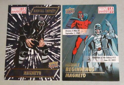 Magneto #HB-4 Marvel 2021 Upper Deck Annual Humble Beginnings