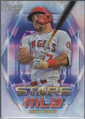 Mike Trout #SMLBC-2 Prices | 2023 Topps Stars of MLB Chrome | Baseball Cards