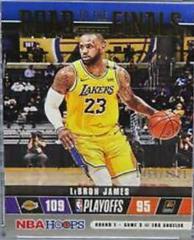 LeBron James #18 Basketball Cards 2021 Panini Hoops Road to the Finals Prices