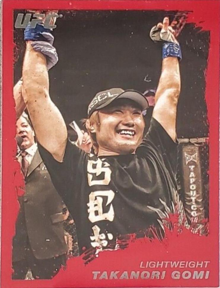 Takanori Gomi [Ruby] #173 Ufc Cards 2011 Topps UFC Moment of Truth