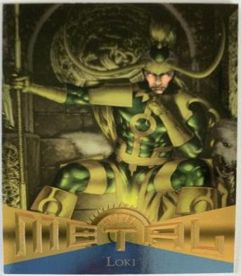 Loki #35 Marvel 2013 Fleer Retro Metal