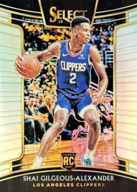 Shai buy Gilgeous alexander silver rookie psa 9 mint