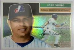 Jose Vidro [Refractor] #17 Baseball Cards 2005 Topps Heritage Chrome Prices