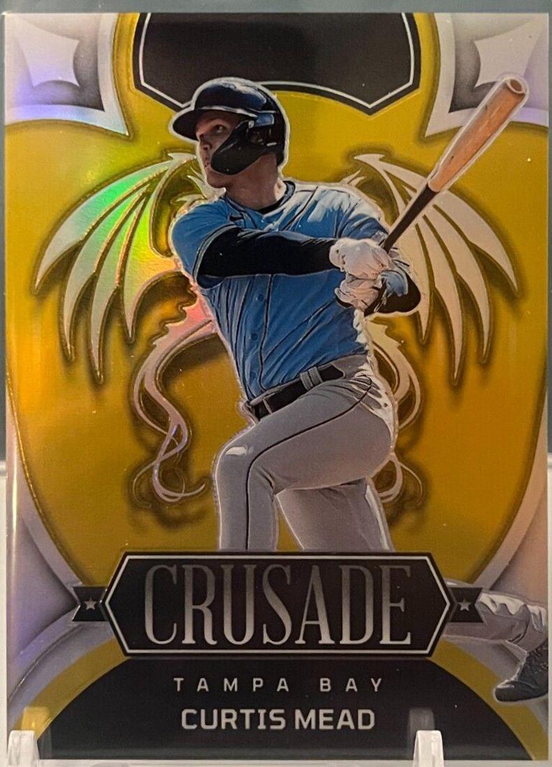 Curtis Mead [Gold] #5 Baseball Cards 2023 Panini Chronicles Crusade