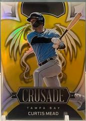 Curtis Mead [Gold] #5 Baseball Cards 2023 Panini Chronicles Crusade Prices