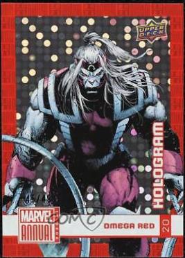 Omega Red [Hologram] #20 Marvel 2020 Upper Deck Annual