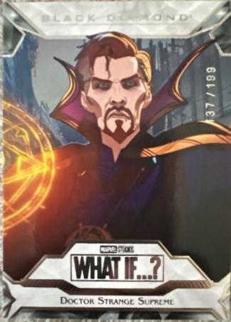 Doctor Strange Supreme #BD36 Marvel 2023 Upper Deck What If Black Diamond