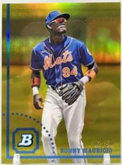 Ronny Mauricio [Gold] #BHPC-63 Baseball Cards 2022 Bowman Heritage Chrome Prospects Prices