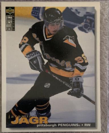 Jaromir Jagr #127 Hockey Cards 1995 Collector's Choice