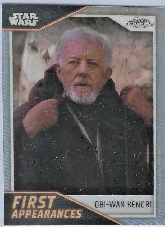 Obi-Wan Kenobi [Red Refractor] #FA-2 Star Wars 2023 Topps Chrome First Appearance