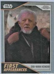 Obi-Wan Kenobi [Red Refractor] #FA-2 Star Wars 2023 Topps Chrome First Appearance Prices