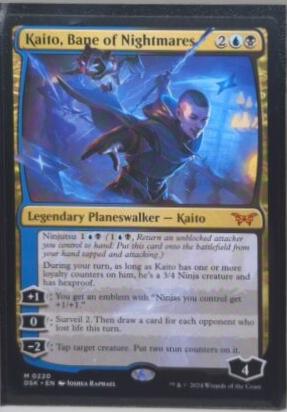 Kaito, Bane of Nightmares #220 Magic Duskmourn: House of Horror