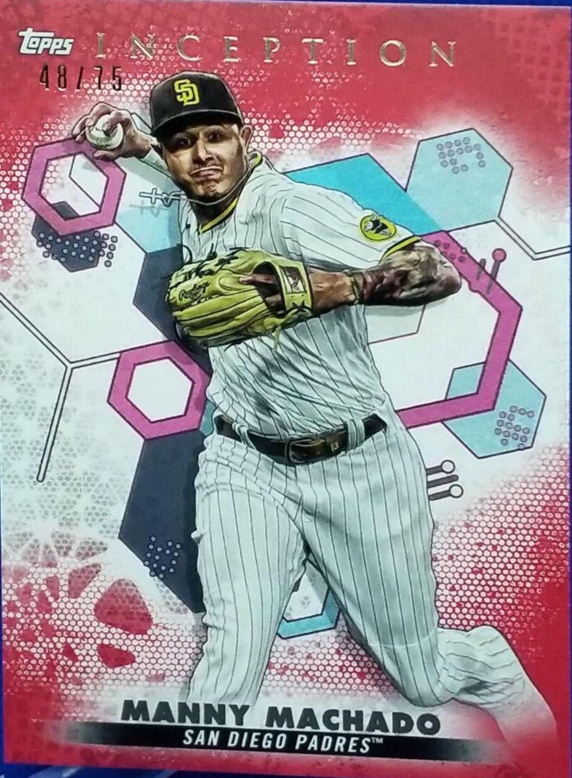 Manny Machado [Red] #20 Baseball Cards 2022 Topps Inception