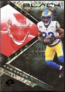 Cam Akers [Ruby] #2 Football Cards 2022 Panini Black