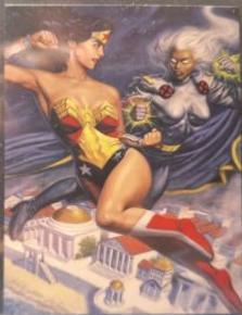 Wonder Woman vs. Storm #12 1995 Fleer DC vs Marvel Holo F/X