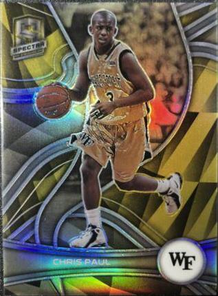 Chris Paul [Gold] #30 Basketball Cards 2022 Panini Chronicles Draft Picks Spectra