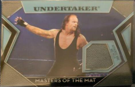 Undertaker Wrestling Cards 2011 Topps WWE Masters of the Mat Relics