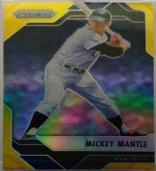 Mickey Mantle [Gold] #7 Baseball Cards 2017 Panini Chronicles Prizm Prices