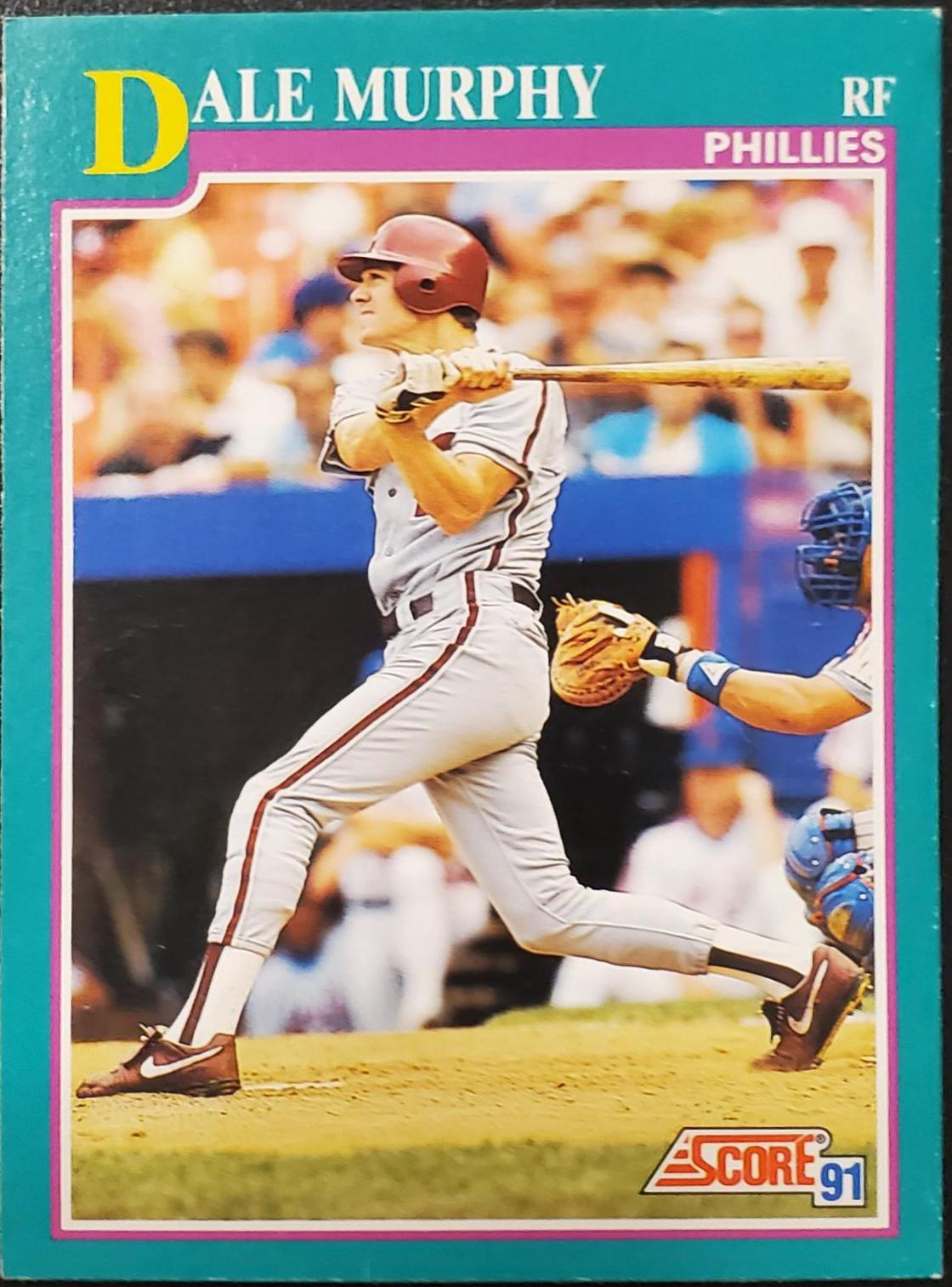 Dale Murphy 650 Prices 1991 Score Baseball Cards