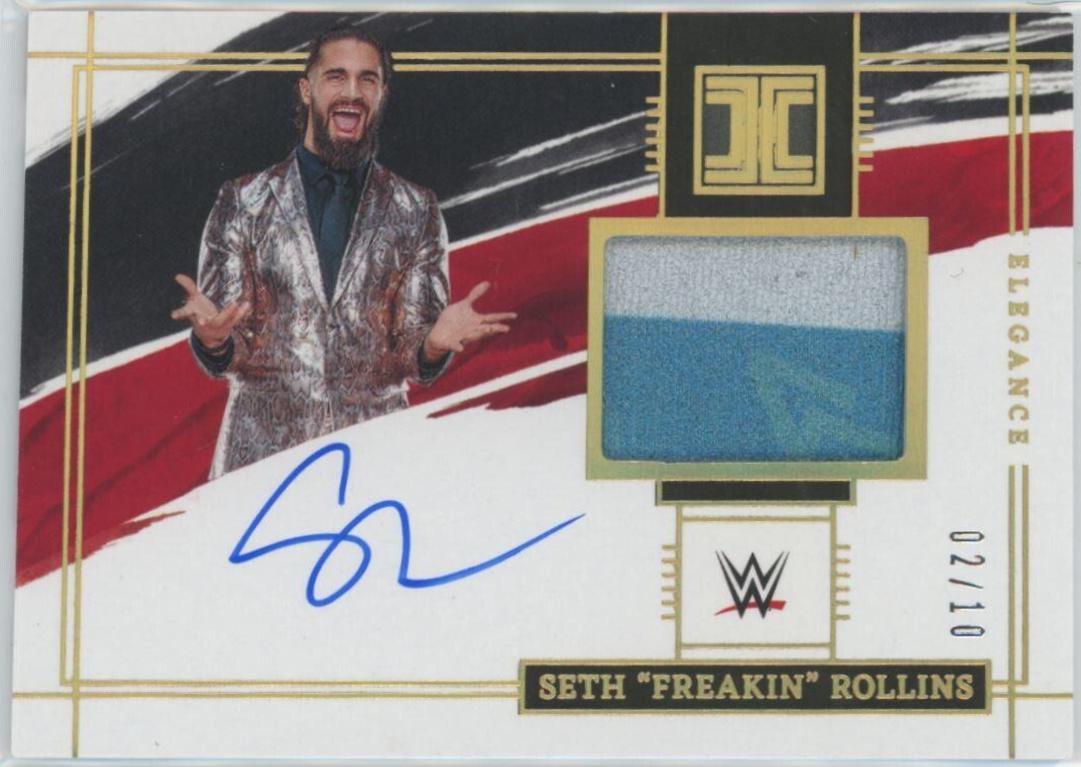 Seth 'Freakin' Rollins [Holo Gold] #78 Wrestling Cards 2022 Panini Impeccable WWE