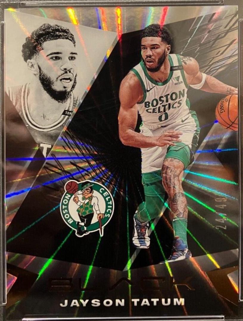 Jayson Tatum [Copper] #14 Basketball Cards 2020 Panini Black