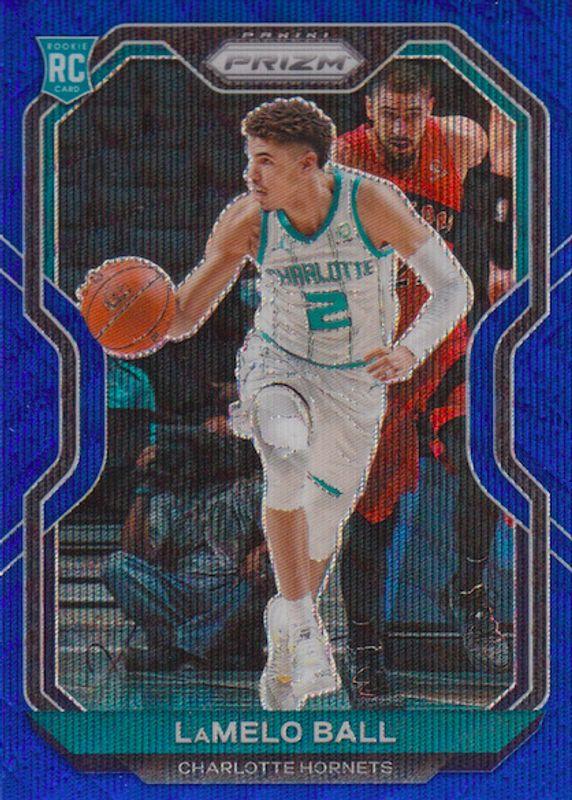 2020 Prizm Blue Wave Lamelo Ball Rookie Card newest SGC 9.5