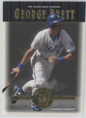 George Brett #38 Baseball Cards 2001 Upper Deck Hall of Famers