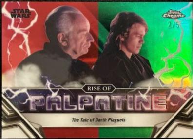 The Tale of Darth Plagueis [Dathomir Red Refractor] #RP-7 Star Wars 2024 Topps Chrome The Rise of Palpatine