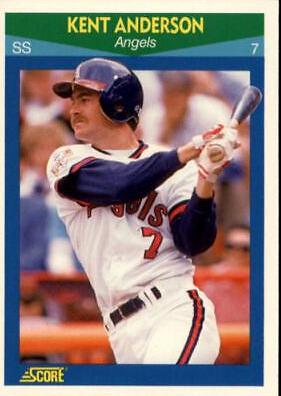 Kent Anderson #86 Baseball Cards 1990 Score Rising Stars