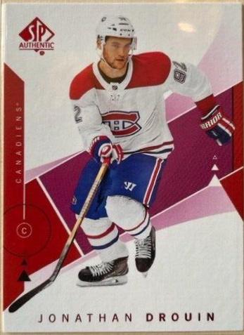 Jonathan Drouin [Limited Red] #13 Hockey Cards 2018 SP Authentic