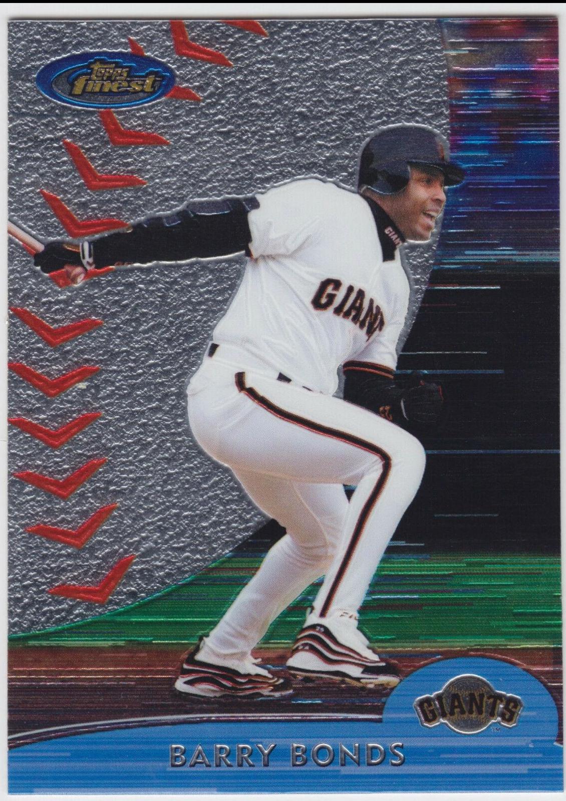 Barry Bonds #75 Baseball Cards 2000 Finest