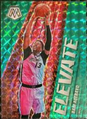 Bam Adebayo [Green Mosaic] #17 Basketball Cards 2020 Panini Mosaic Elevate Prices