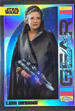 Leia Organa #GG-19 Star Wars 2024 Topps Chrome Galactic Gear