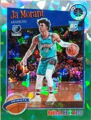 Ja Morant blue cracked ice hoops tribute psa shops 9