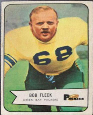 Bob Fleck #94 Football Cards 1954 Bowman