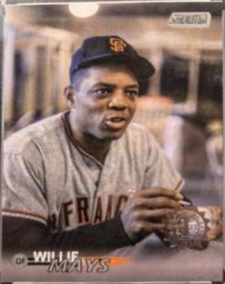 Willie Mays [First Day Issue] #10 Baseball Cards 2023 Stadium Club