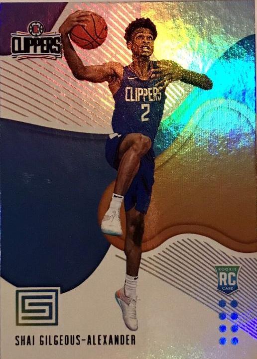 2018 Panini Status Shai Gilgeous-Alexander store ROOKIE Card PSA 10