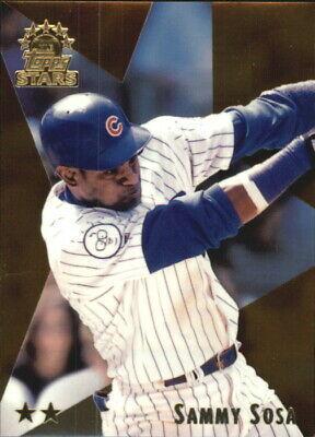 Sammy Sosa [Foil] #9 Baseball Cards 1999 Topps Stars