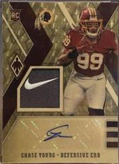 Chase Young [Autograph Gold] #112 Football Cards 2020 Panini Phoenix Prices