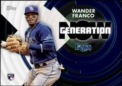 2022 Topps Generation Now #GN-4 Wander Franco Rays RC shops Rookie SGC 9.5 Mint +