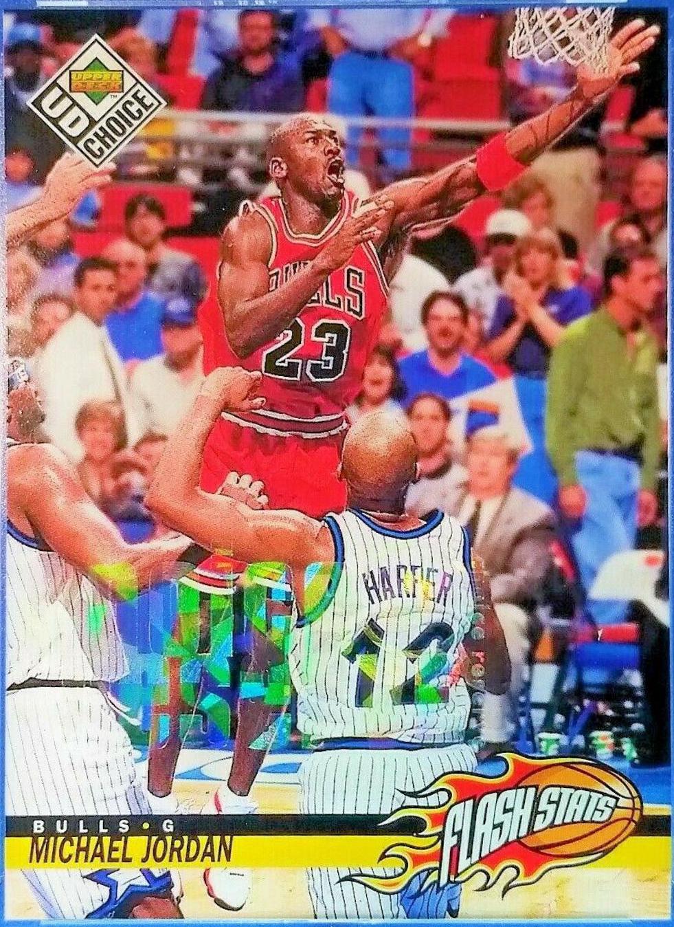 Michael Jordan [Reserve] #185 Basketball Cards 1998 UD Choice